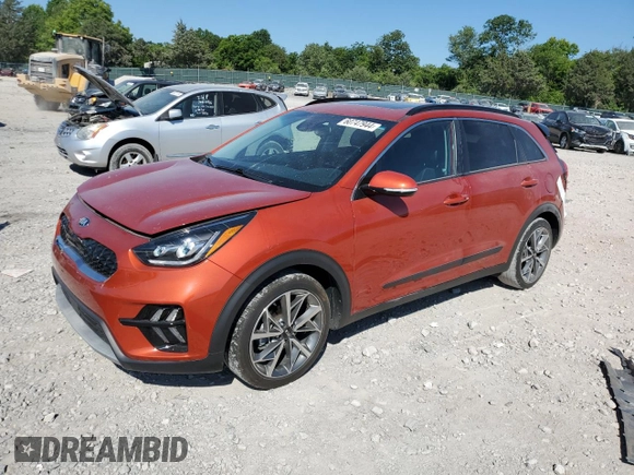 2021 Kia Niro Touring with VIN KNDCC3LC3M5483276, listed as a Copart auction lot 60747944 with 37,736 mi miles and Salvage Title. Bid and sale history available at carsss.com. Image 1.