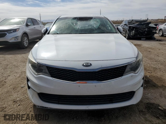 2018 Kia Optima LX with VIN 5XXGT4L37JG209643, listed as a Copart auction lot 47816725 with 85,181 mi miles and Salvage Title. Bid and sale history available at carsss.com. Image 5.