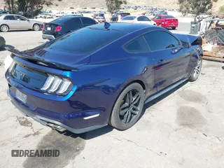 2020 Ford Mustang GT with VIN 1FA6P8CF7L5189263, listed as a IAAI auction lot 42474664 with 93,491 mi miles and . Bid and sale history available at DreamBid. Image 4.