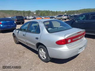 2003 Chevrolet Cavalier with VIN 1G1JC52F437320551, listed as a IAAI auction lot 41682504 with 166,592 mi miles. Bid and sale history available at carsss.com. Image 3.
