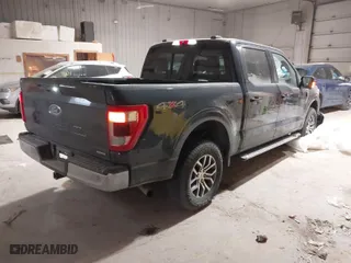 2021 Ford F-150 XL with VIN 1FTEW1EP3MFC77745, listed as a IAAI auction lot 41504651 with 24,710 mi miles. Bid and sale history available at carsss.com. Image 4.