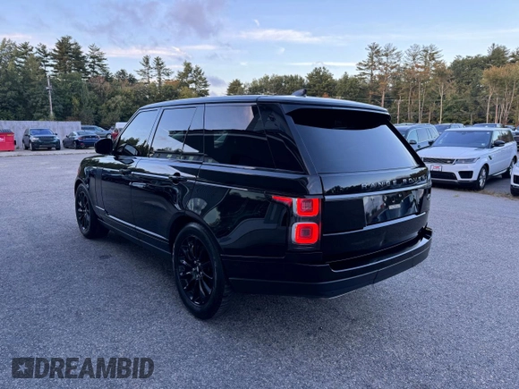 2018 Land Rover Range Rover with VIN SALGR2RVXJA384341, listed as a Copart auction lot 81403554 with 99,038 mi miles and Clean title. Bid and sale history available at DreamBid. Image 3.