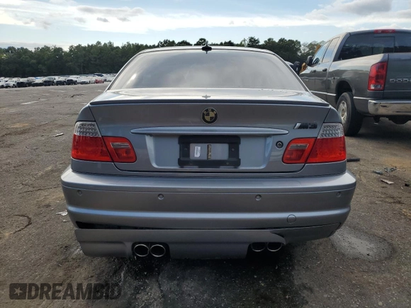 2004 BMW 3 Series M3 with VIN WBSBL93494PN57076, listed as a Copart auction lot 73140814 with Not Provided miles and Salvage Title. Bid and sale history available at DreamBid. Image 6.
