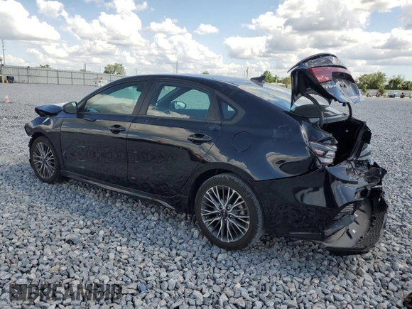 2023 Kia Forte GT-Line with VIN 3KPF54AD9PE565160, listed as a Copart auction lot 52536635 with 27,625 mi miles and Non Repairable. Bid and sale history available at carsss.com. Image 2.