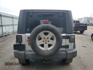 2008 Jeep Wrangler Unlimited X with VIN 1J4GA39188L653530, listed as a Copart auction lot 52585055 with 177,824 mi miles and Salvage Title. Bid and sale history available at carsss.com. Image 6.