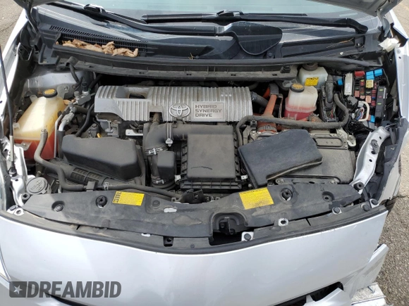 2013 Toyota Prius One with VIN JTDKN3DU0D5586264, listed as a Copart auction lot 55072005 with 105,115 mi miles and Salvage Title. Bid and sale history available at DreamBid. Image 11.