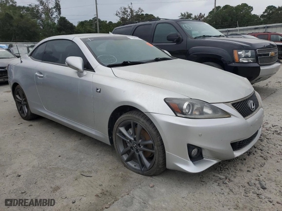 2015 Lexus IS 250C with VIN JTHFF2C29F2533283, listed as a Copart auction lot 73324934 with 0 miles and Clean Title. Bid and sale history available at carsss.com. Image 4.
