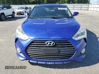 2013 Hyundai Veloster Turbo z VIN KMHTC6AE5DU178613, wystawiony jako Copart lot #58416925 z przebiegiem 173 650 mil mil oraz Szkoda całkowita • Salvage title. Historia ofert i sprzedaży dostępna na DreamBid. Obrazek 5.