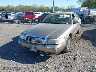 2006 Mercury Grand Marquis LS Premium with VIN 2MEFM75W46X654674, listed as a IAAI auction lot 42039177 with 157,171 mi miles. Bid and sale history available at carsss.com. Image 6.