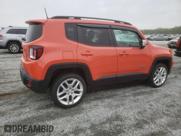 2021 Jeep Renegade Islander with VIN ZACNJDBB2MPM47113, listed as a Copart auction lot 50206165 with 23,570 mi miles and Salvage title. Bid and sale history available at DreamBid. Image 3.