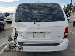 2005 Kia Sedona LX with VIN KNDUP132356623195, listed as a Copart auction lot 46623545 with 173,049 mi miles and Salvage Title. Bid and sale history available at carsss.com. Image 6.