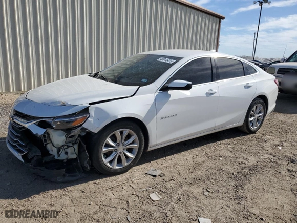2019 Chevrolet Malibu LT with VIN 1G1ZD5ST5KF167849, listed as a Copart auction lot 48915475 with 108,526 mi miles and Salvage Title. Bid and sale history available at carsss.com. Image 1.