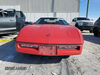 1987 Chevrolet Corvette with VIN 1G1YY3189H5117519, listed as a Copart auction lot 41817475 with 56,498 mi miles and Salvage Title. Bid and sale history available at carsss.com. Image 5.