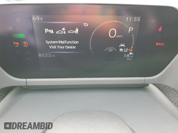 2023 Subaru Solterra Premium z VIN JTMABABA2PA003481, wystawiony jako Copart lot #77875784 z przebiegiem 8 522 mil mil oraz Szkoda całkowita • Salvage title. Historia ofert i sprzedaży dostępna na DreamBid. Obrazek 9.