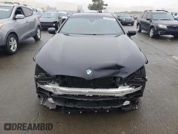 2022 BMW 8 Series M850i with VIN WBAGV8C0XNCH63529, listed as a Copart auction lot 86139494 with 78,710 mi miles and Salvage title. Bid and sale history available at DreamBid. Image 5.