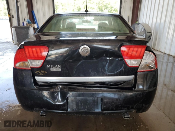 2010 Mercury Milan Premier with VIN 3MEHM0JG6AR647831, listed as a Copart auction lot 65214785 with 76,359 mi miles and Salvage title. Bid and sale history available at DreamBid. Image 6.