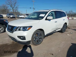 2018 Nissan Pathfinder SV with VIN 5N1DR2MN8JC618011, listed as a IAAI auction lot 41482884 with 113,915 mi miles. Bid and sale history available at carsss.com. Image 16.
