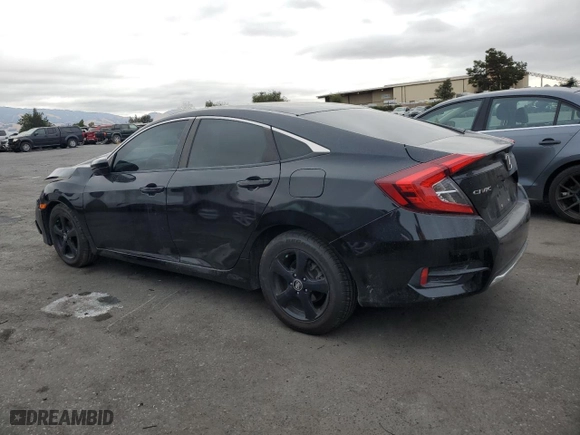 2019 Honda Civic Sedan LX with VIN 19XFC2F6XKE207739, listed as a Copart auction lot 72029864 with 91,437 mi miles and Salvage Title. Bid and sale history available at carsss.com. Image 2.