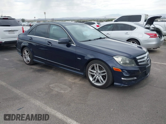 2012 Mercedes-Benz C 250 Sport with VIN WDDGF4HB3CR234925, listed as a IAAI auction lot 42631121 with 166,349 mi miles and . Bid and sale history available at DreamBid. Image 1.