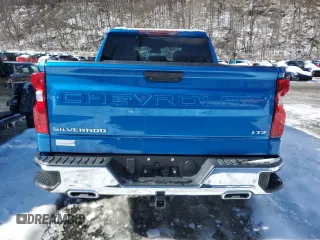 2023 Chevrolet Silverado 1500 LTZ with VIN 1GCUDGE82PZ121034, listed as a Copart auction lot 45558035 with 19,243 mi miles and Salvage Title. Bid and sale history available at carsss.com. Image 6.