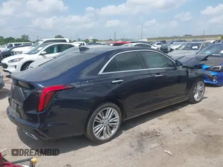 2020 Cadillac CT4 Premium Luxury z VIN 1G6DB5RKXL0137466, wystawiony jako IAAI lot #42169819 z przebiegiem 12 483 mil mil oraz . Historia ofert i sprzedaży dostępna na DreamBid. Obrazek 4.