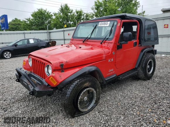 2005 Jeep Wrangler X с VIN 1J4FA39S45P385603, выставлен на аукционе Copart как лот 53449645 с пробегом Не указан миль и Списание • Salvage title. История ставок и продаж доступна на DreamBid. Изображение 1.