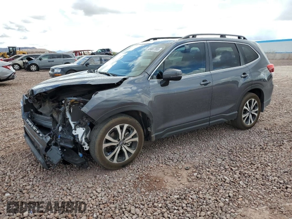 2024 Subaru Forester Limited with VIN JF2SKAKC5RH484764, listed as a Copart auction lot 49007355 with 9,188 mi miles and Salvage Title. Bid and sale history available at carsss.com. Image 1.
