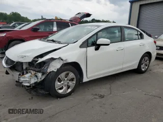 2014 Honda Civic LX z VIN 19XFB2F51EE226534, wystawiony jako Copart lot #60799015 z przebiegiem 138 015 mil mil oraz Czysty tytuł • Clean title. Historia ofert i sprzedaży dostępna na DreamBid. Obrazek 1.
