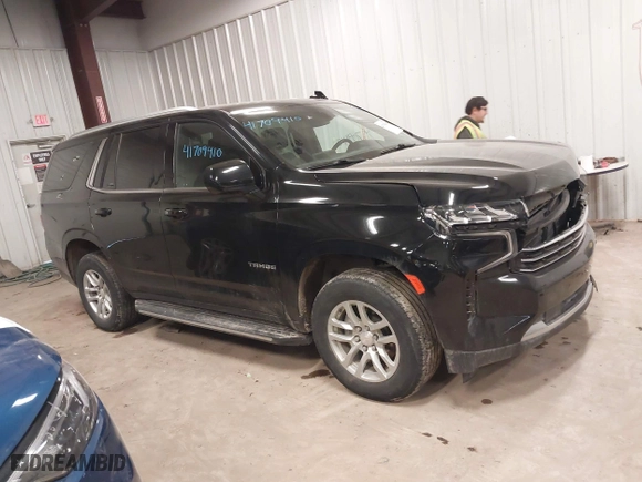 2023 Chevrolet Tahoe LT with VIN 1GNSKNKD1PR357247, listed as a IAAI auction lot 41709410 with 60,325 mi miles. Bid and sale history available at carsss.com. Image 13.