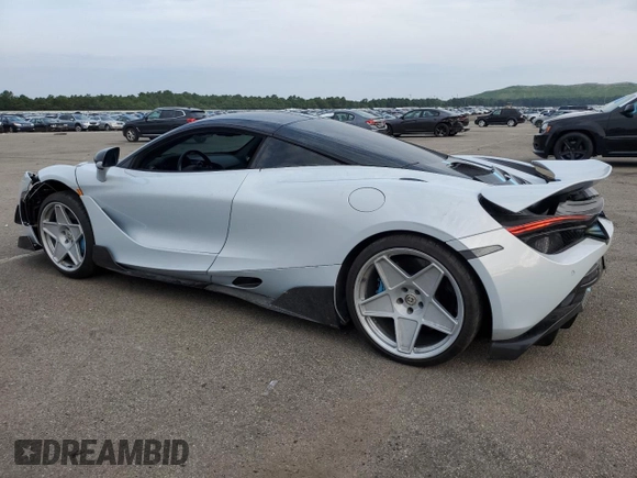2019 McLaren 720S z VIN SBM14DCAXKW003449, wystawiony jako Copart lot #67229694 z przebiegiem 56 091 mil mil oraz Szkody całkowita. Historia ofert i sprzedaży dostępna na DreamBid. Obrazek 2.