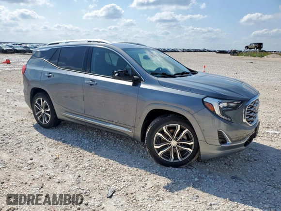 2019 GMC Terrain Denali with VIN 3GKALSEX9KL142399, listed as a Copart auction lot 59095885 with 78,999 mi miles and Salvage title. Bid and sale history available at DreamBid. Image 4.