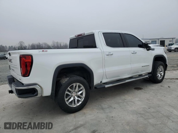 2022 GMC Sierra 1500 SLT with VIN 3GTU9DED8NG157157, listed as a Copart auction lot 48980055 with 94,065 mi miles and Salvage Title. Bid and sale history available at DreamBid. Image 3.