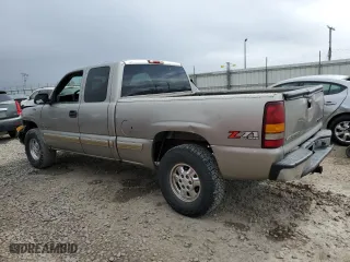 2002 Chevrolet Silverado 1500 LS with VIN 1GCEK19T02E236432, listed as a Copart auction lot 48570145 with 0 mi miles and Salvage Title. Bid and sale history available at carsss.com. Image 2.