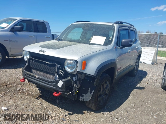 2018 Jeep Renegade Trailhawk with VIN ZACCJBCB0JPG81047, listed as a IAAI auction lot 41847353 with 72,136 mi miles. Bid and sale history available at carsss.com. Image 23.