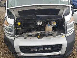 2020 Ram ProMaster Cargo with VIN 3C6TRVDG2LE135023, listed as a Copart auction lot 80144214 with 43,076 mi miles and Salvage Title. Bid and sale history available at carsss.com. Image 12.