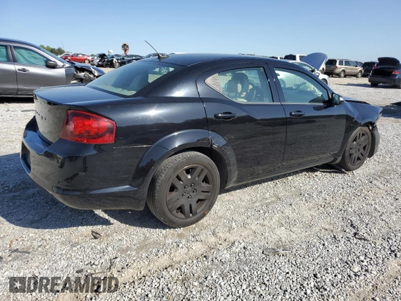 2013 Dodge Avenger SE with VIN 1C3CDZAB1DN512210, listed as a Copart auction lot 52463255 with 138,225 mi miles and Salvage Title. Bid and sale history available at carsss.com. Image 3.