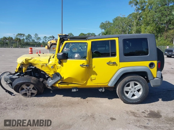 2008 Jeep Wrangler Unlimited X with VIN 1J4GA39178L647587, listed as a IAAI auction lot 41468034 with 94,786 mi miles and . Bid and sale history available at DreamBid. Image 14.