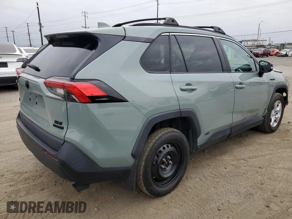 2021 Toyota RAV4 Hybrid XLE with VIN 2T3RWRFV8MW116853, listed as a Copart auction lot 65974935 with 89,319 mi miles and Salvage title. Bid and sale history available at DreamBid. Image 3.