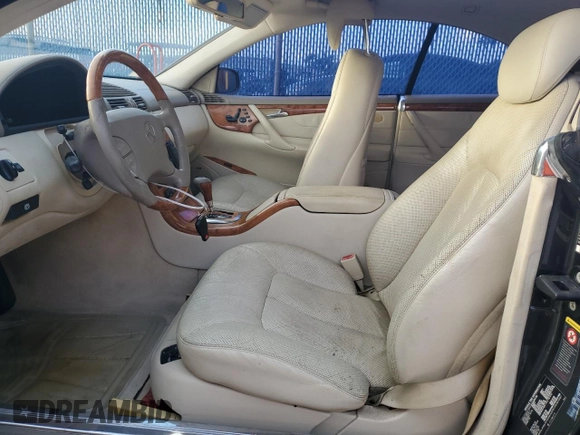 2003 Mercedes-Benz CL 500 z VIN WDBPJ75J53A038309, wystawiony jako Copart lot #73774364 z przebiegiem Nie podano mil oraz Szkoda całkowita • Salvage title. Historia ofert i sprzedaży dostępna na DreamBid. Obrazek 7.