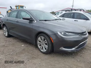 2015 Chrysler 200 Limited with VIN 1C3CCCAB2FN520500, listed as a IAAI auction lot 41913213 with 107,386 mi miles and . Bid and sale history available at DreamBid. Image 1.