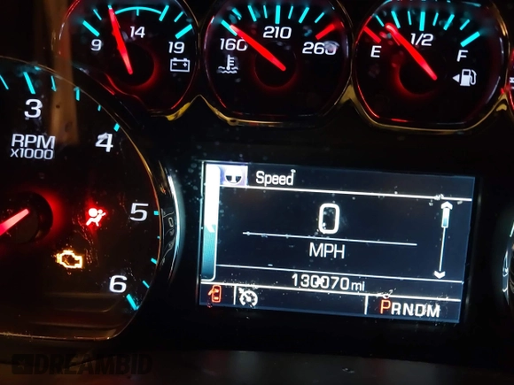 2014 Chevrolet Silverado 1500 LT with VIN 3GCUKRECXEG503427, listed as a IAAI auction lot 41526582 with 130,070 mi miles and . Bid and sale history available at DreamBid. Image 15.