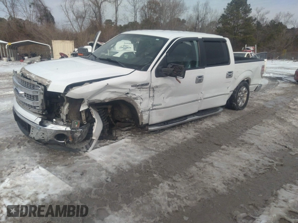 2014 Ford F-150 XL with VIN 1FTFW1CT3EKG17778, listed as a IAAI auction lot 41362619 with 122,963 mi miles. Bid and sale history available at carsss.com. Image 16.