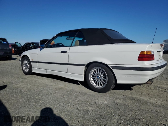 1997 BMW 3-Series 328IC with VIN WBABK8324VET96407, listed as a Copart auction lot 79532034 with 143,934 mi miles and Clean Title. Bid and sale history available at carsss.com. Image 2.