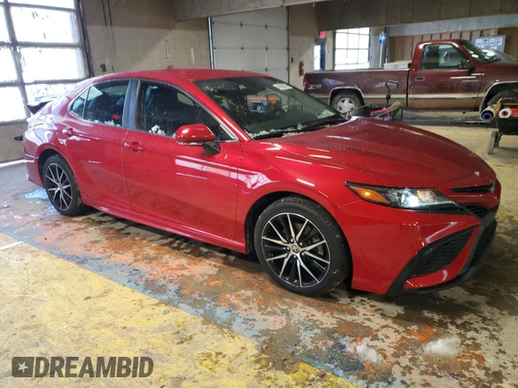 2023 Toyota Camry SE with VIN 4T1G11AK3PU078529, listed as a Copart auction lot 45859675 with 75,230 mi miles and Salvage Title. Bid and sale history available at DreamBid. Image 4.