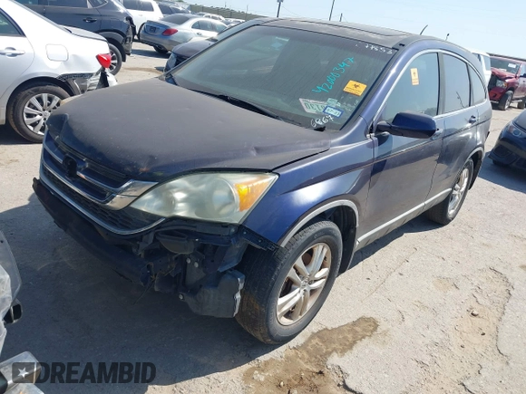 2011 Honda CR-V EX-L with VIN 5J6RE3H70BL016867, listed as a IAAI auction lot 42000347 with 1 mi miles. Bid and sale history available at carsss.com. Image 17.