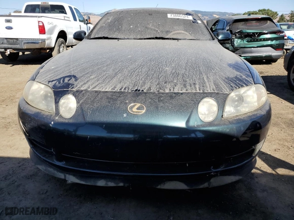 1992 Lexus SC 400 with VIN JT8UZ30C4N0024133, listed as a Copart auction lot 73806524 with NaN miles and Salvage Title. Bid and sale history available at carsss.com. Image 5.