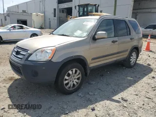 2005 Honda CR-V EX with VIN SHSRD78865U320729, listed as a Copart auction lot 54406435 with 206,351 mi miles and Salvage Title. Bid and sale history available at DreamBid. Image 1.