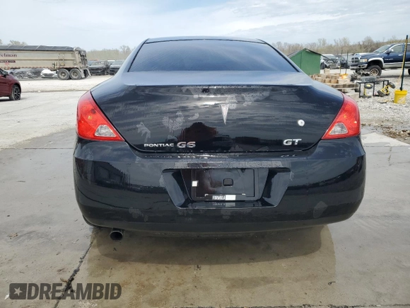 2008 Pontiac G6 GT with VIN 1G2ZH17N484150810, listed as a Copart auction lot 52237535 with 200,845 mi miles and Salvage title. Bid and sale history available at DreamBid. Image 6.