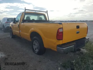 2009 Ford F-250 XL with VIN 1FTNF20589EB05848, listed as a Copart auction lot 80844054 with 120,535 mi miles and Salvage title. Bid and sale history available at DreamBid. Image 2.