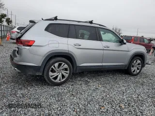 2021 Volkswagen Atlas SE with VIN 1V2JP2CA0MC524266, listed as a Copart auction lot 88960715 with 58,438 mi miles and Non repairable. Bid and sale history available at DreamBid. Image 3.